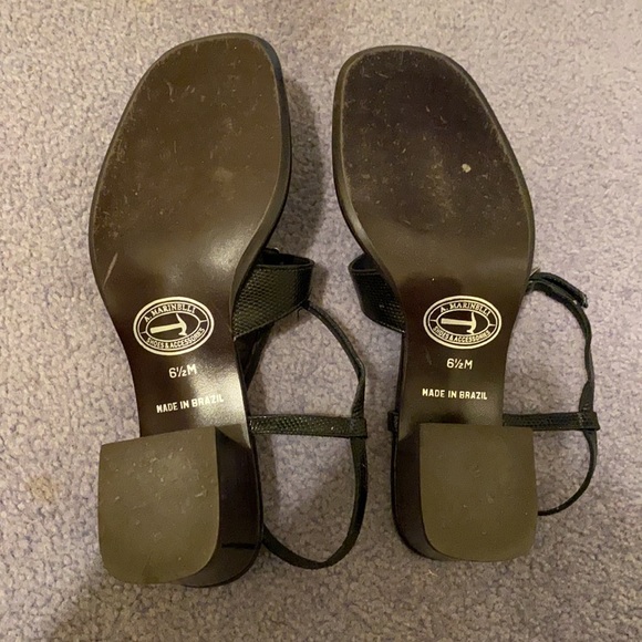 Strappy Block Heal Sandals - Picture 6 of 7